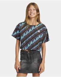 Billabong - Girls 6 to 14 Sea Level Crop T-Shirt