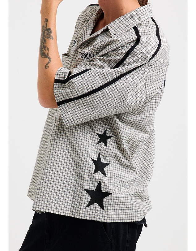 Black Noise White Rain - Noise Short Sleeve Shirt