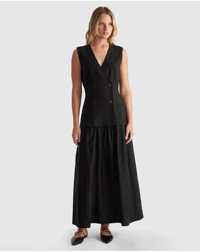 Decjuba - Elaine Maxi Vest Dress