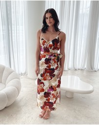 Esther & Co - Laguna Dress - Fawn Floral