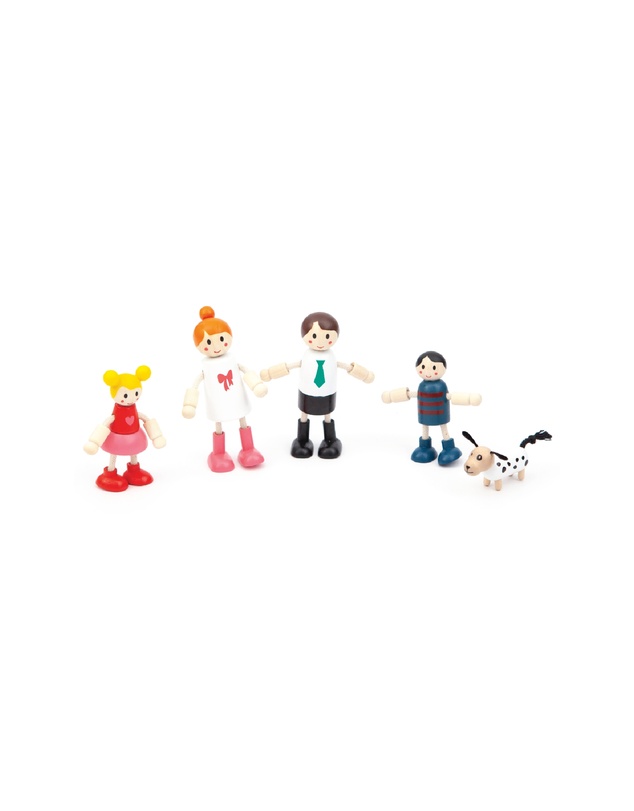 Saint Germaine - Doll House Happy Family 5 Piece