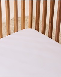 Sheet Society - Jude Organic Cotton Cot Fitted Sheet