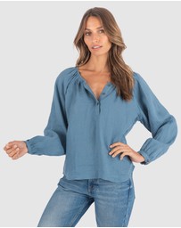 CAMIXA - Poem Linen Blouse