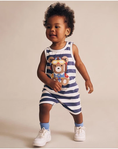 Huxbaby - Pilot Romper - Kids