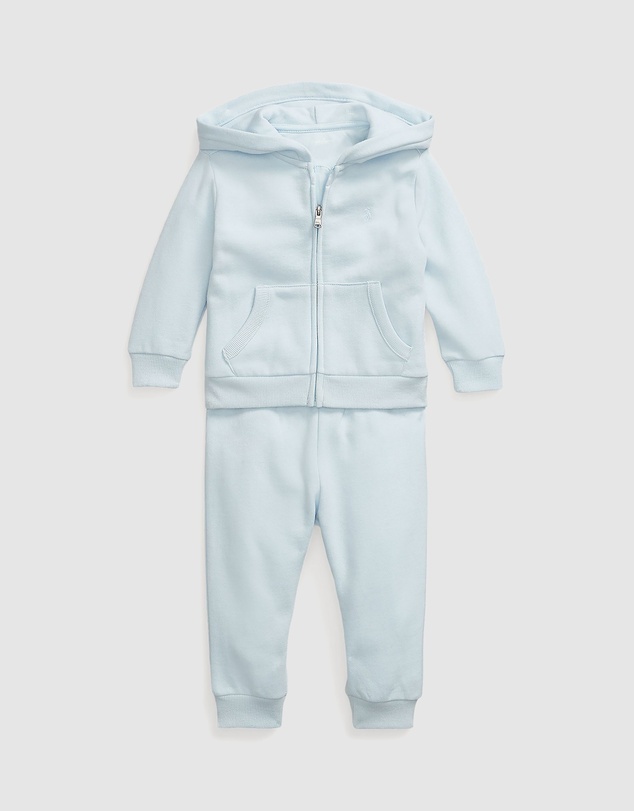 Polo Ralph Lauren - Fleece Full-Zip Hoodie & Pants Set - Babies