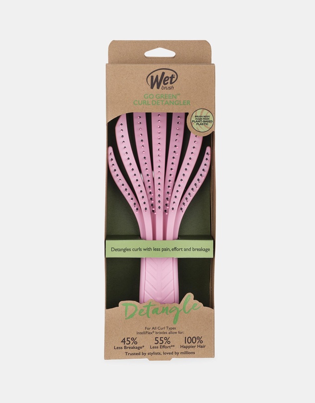 Wet Brush - Wetbrush Go Green Curl Detangler Brush - Pink
