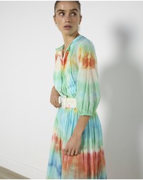 Cirkular - Pre-Loved - Luuda Tie Dye Midi Dress
