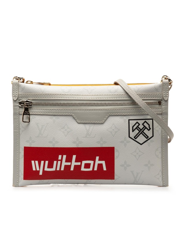 Pre-Loved by Azura Reborn - Pre-Loved Monogram Antartica Double Flat Messenger