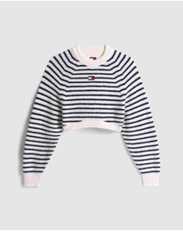 Tommy Jeans - Crop Badge Sweater