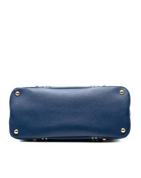 Pre-Loved by Azura Reborn - Pre-Loved Studded Saffiano Cuir Promenade Satchel