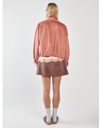 Sass - Sara Suede Bomber Jacket