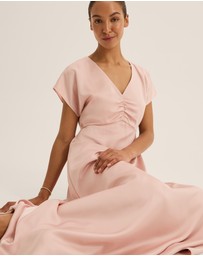 Review - Montague Satin Dress