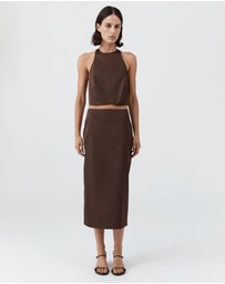 St. Agni - Paper Taffeta Cocoon Top