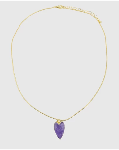 Miz Casa and Co - Priya Heart Necklace