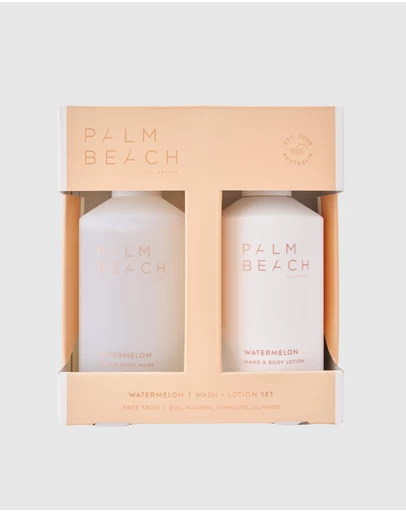 Palm Beach Collection - Watermelon Hand & Body Wash + Lotion Set
