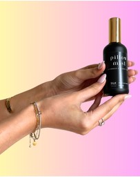 SILK MAGNOLIA - Silk Eye Mask & Room Spray Gift Set