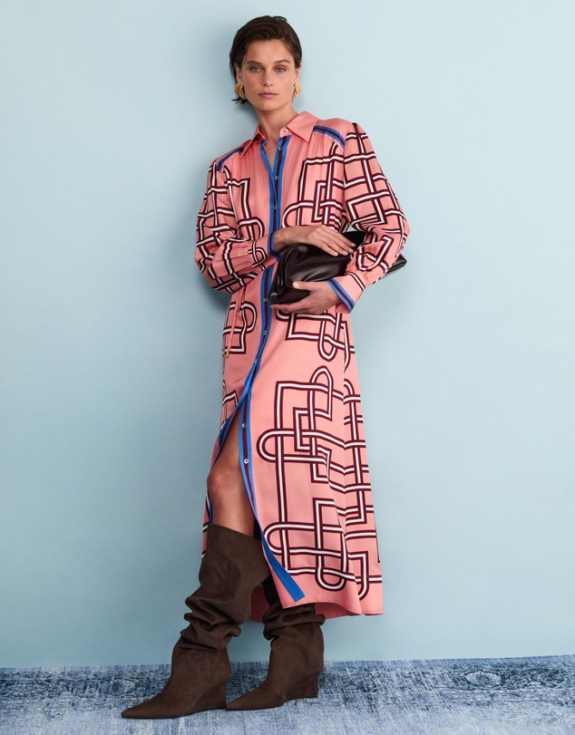 Sportscraft - Rhodes Long Sleeve Shirt Dress