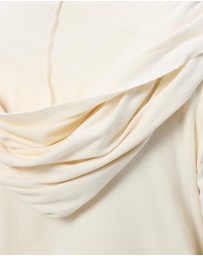 Surrounded By Ghosts - The Natrolite Hooded Rib Knit Sleeveless Cardigan