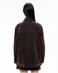 Witchery - Flocked Denim Jacket