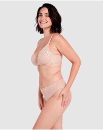 Sans Complexe - Perfect Curves Smooth Lace Wired T-Shirt Bra