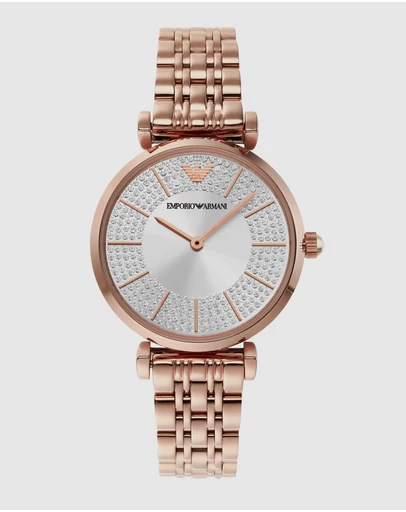 Emporio Armani - Emporio Armani Rose Gold Watch AR11446