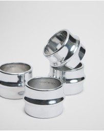 Country Road - Moore Napkin Ring Set Of 4