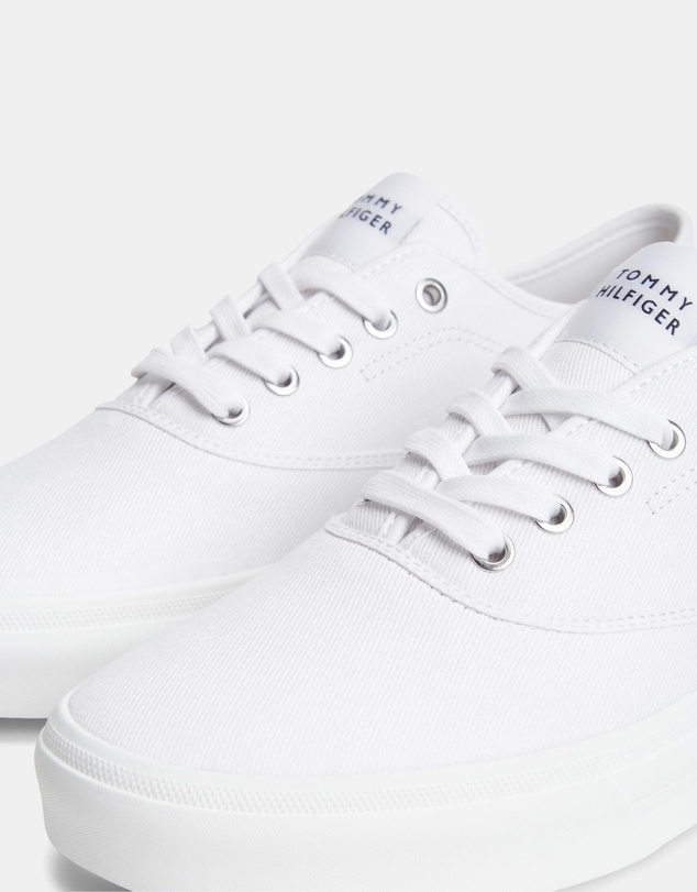 Tommy Hilfiger - Harlem Vulcanised Cup Long Lace Canvas - Men's