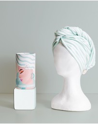 Sky Gazer - Quick Dry Hair Wrap- Duck Egg