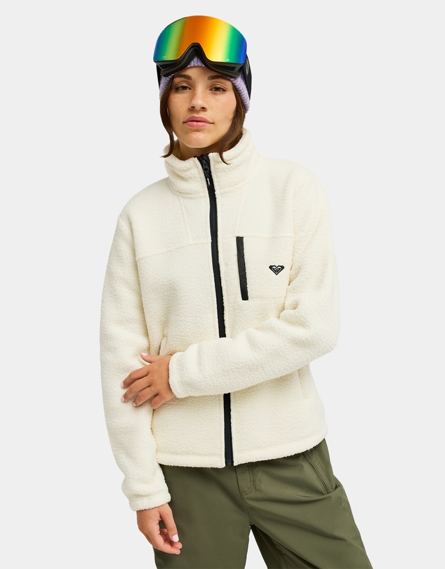 Roxy - Womens Alabama Full Zip Solid Technical Fleece