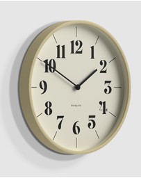 Newgate - Newgate Mr Clarke Clock Pale Wood Hopscotch Dial