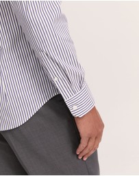 SABA - Calvin Long Sleeve Slim Stripe Shirt