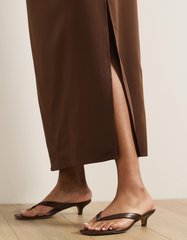 Atmos&Here Curvy - Talia Rouched Midi Dress