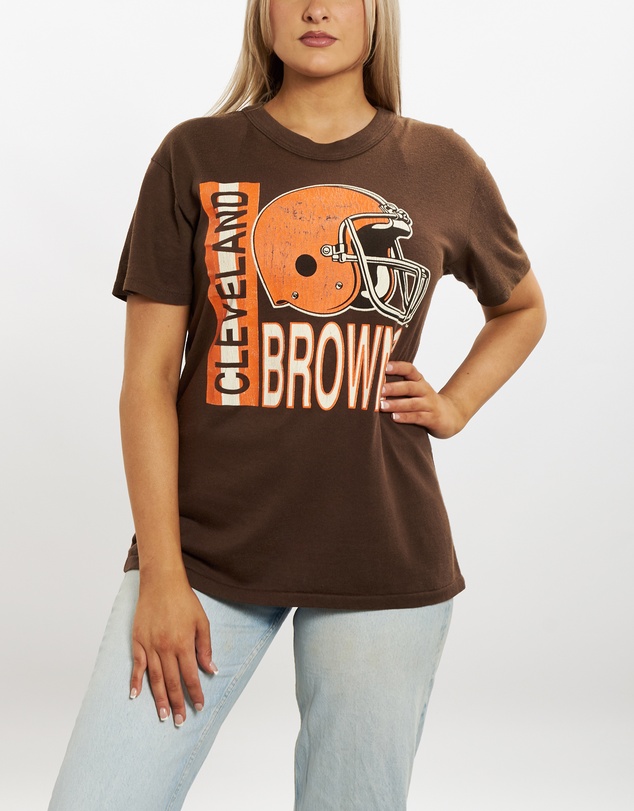 Vintage by The Real Deal - Pre Loved - 80s NFL Cleveland Browns Tee