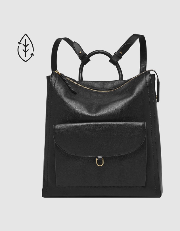 Fossil - Fossil Parker Black Backpack ZB1836001