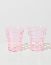 House of Nunu - Coney Set of 2 Glass Cups