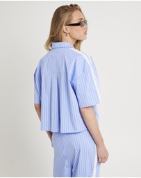 Subtitled - Hideaway Sports Stripe Short Sleeve Shirt