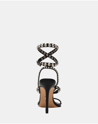 Steve Madden - Teena Black Multi Heels