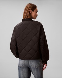 Calvin Klein - Quilted Bomber Jacket