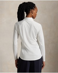 Polo Ralph Lauren - Stretch Jersey Quarter-Zip Top