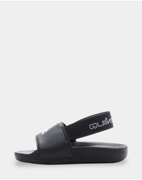 Quiksilver - Boys 2 to 7 Sunset Strapped Slides