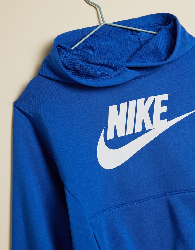 Nike - Nike Sportswear Club French Terry HBR Pullover Hoodie - Kids