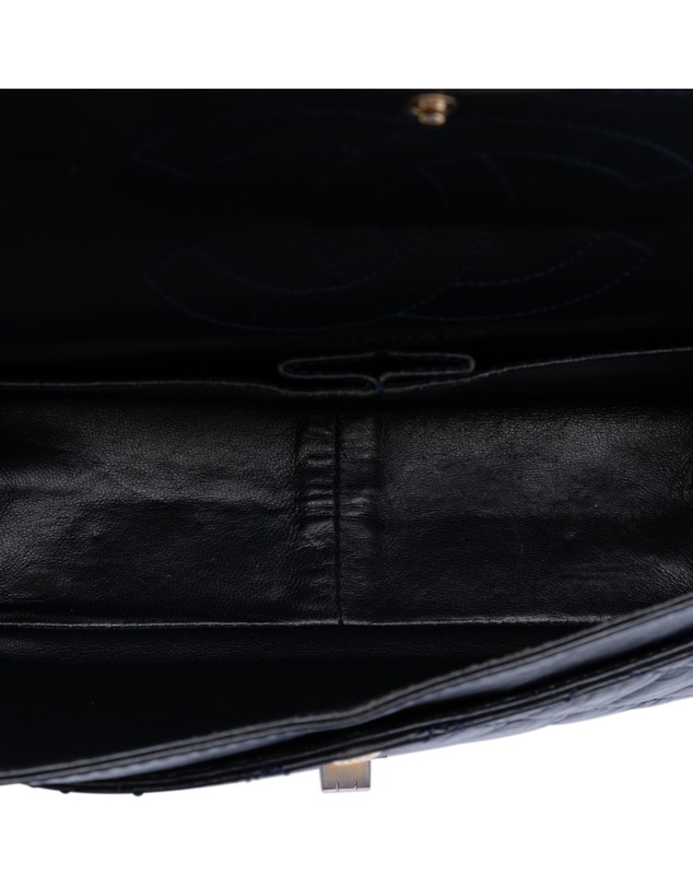 Pre-Loved by Azura Reborn - Pre-Loved Quilted Aged Calfskin Reissue 2.55 Double Flap 226