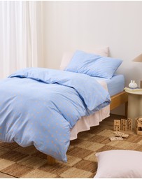 Sheet Society - Eden Cotton Kids Quilt Cover Set