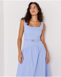 MINKPINK - Luella Belted Midi Dress
