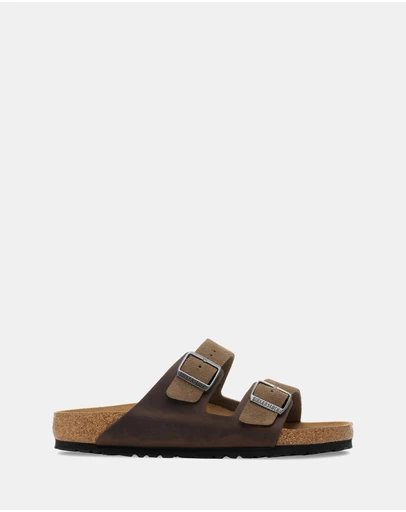 Birkenstock - Arizona Oiled Suede Leather Regular - Unisex