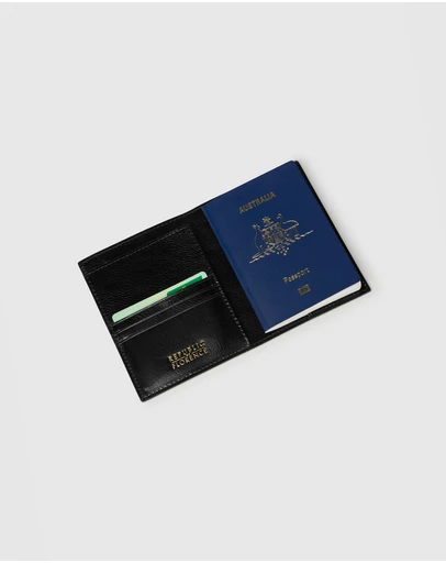 Republic of Florence - Passport Holder Black