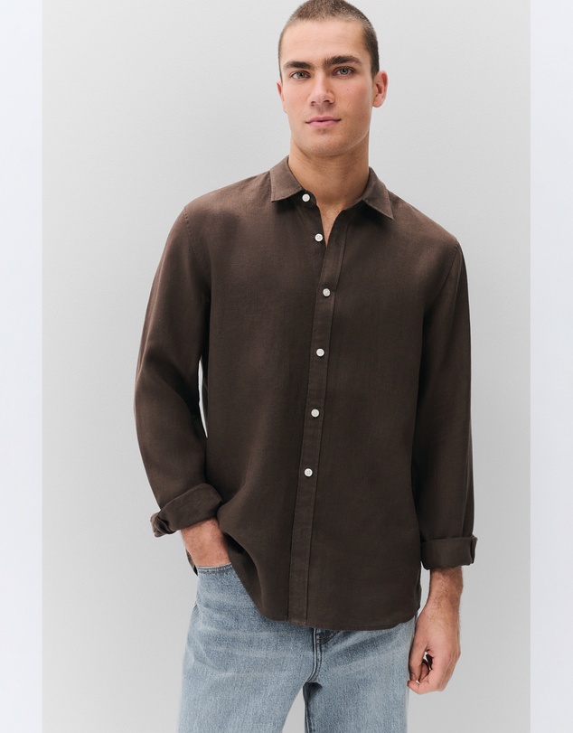 UNISON - Linen Regular Fit Shirt