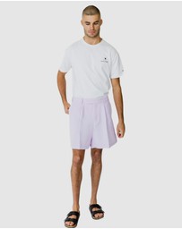 Justin Cassin - Robbie Loose Cropped Shorts