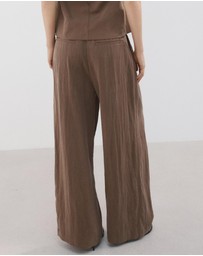 M.N.G - Straight Lyocell Trousers