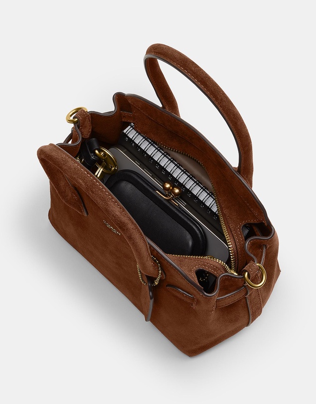 Coach - Suede Soft Empire Carryall 21